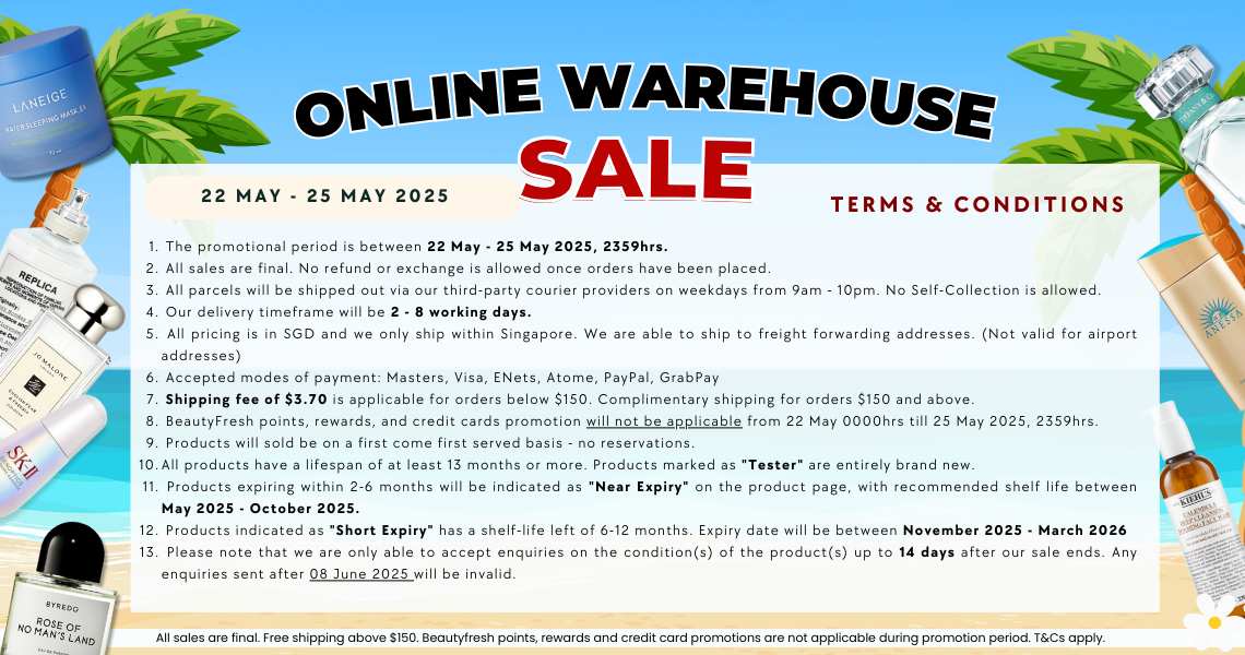 Online Warehouse Sale 2025 T&Cs
