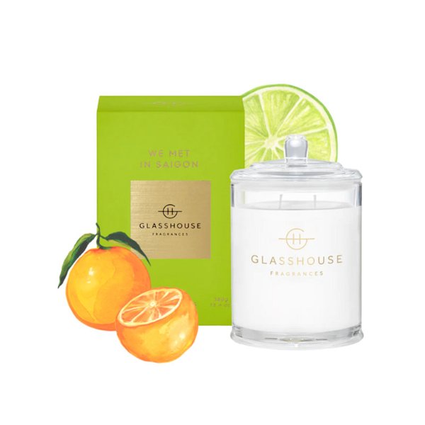 Glasshouse Fragrances Soy Candle 380g - We Met In Saigon 