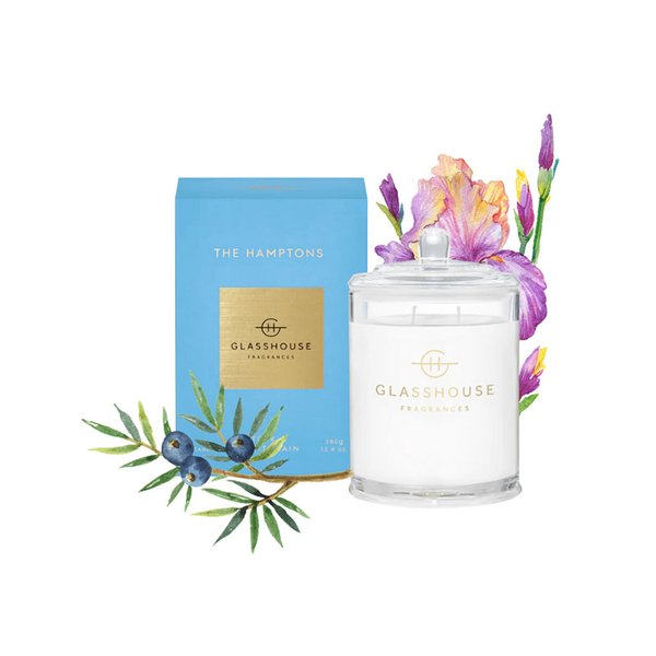 Glasshouse Fragrances Soy Candle - The Hamptons