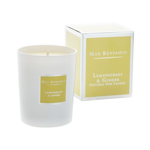 Max Benjamin Classic Candle - Lemongrass & Ginger 190g