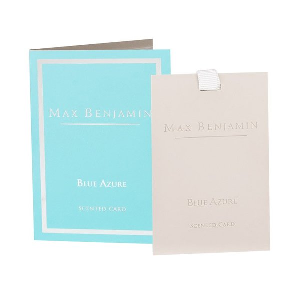 Max Benjamin Scented Card - Blue Azure
