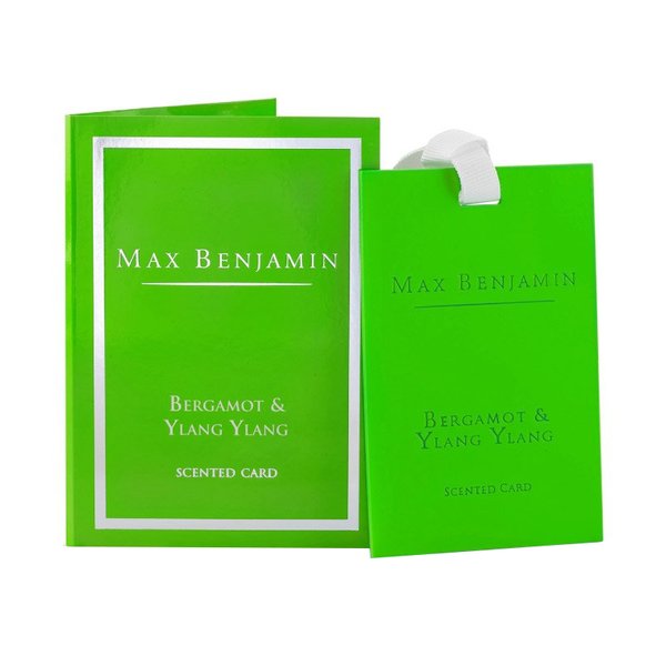 Max Benjamin Scented Card - Bergamot & Ylang Ylang