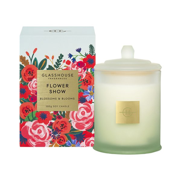 Glasshouse Soy Candle 380g - Flower Show (2023 Limited Edition)