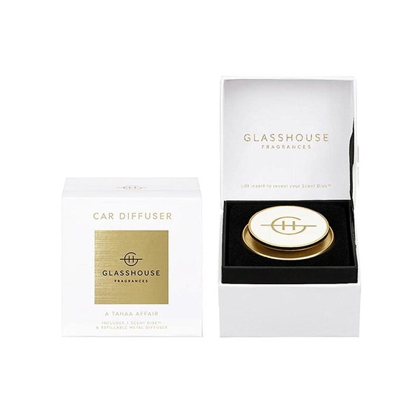 Glasshouse Fragrances Car Diffuser - A Tahaa Affair