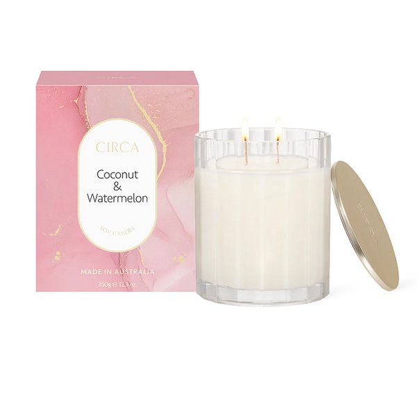 Circa Coconut & Watermelon Soy Candle - 350g