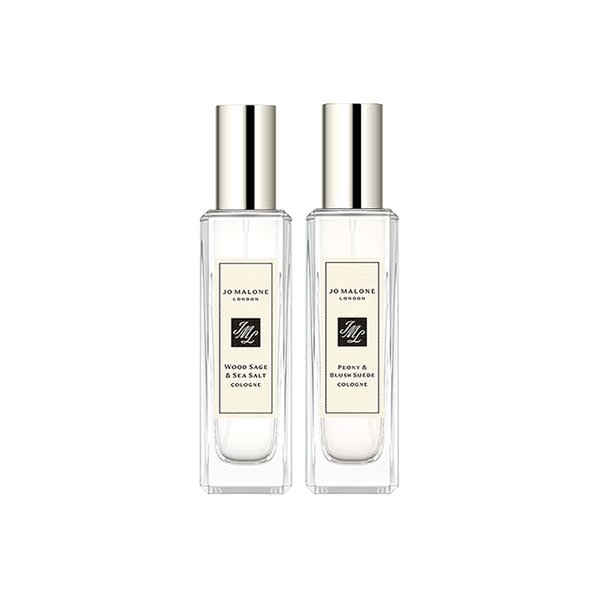 Jo Malone Wood Sage & Sea Salt + Peony & Blush Suede Cologne Duo Set - 2 x 30ml