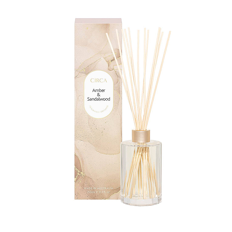 Circa Amber & Sandalwood Fragrance Diffuser 250ml BeautyFresh