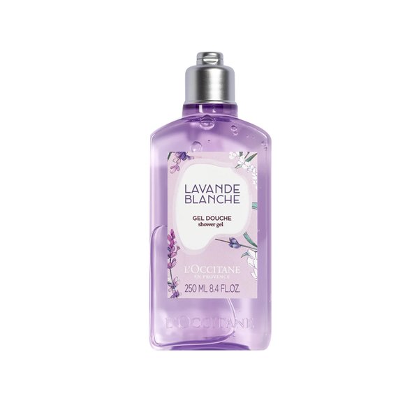 L'Occitane White Lavender Shower Gel - 250ml