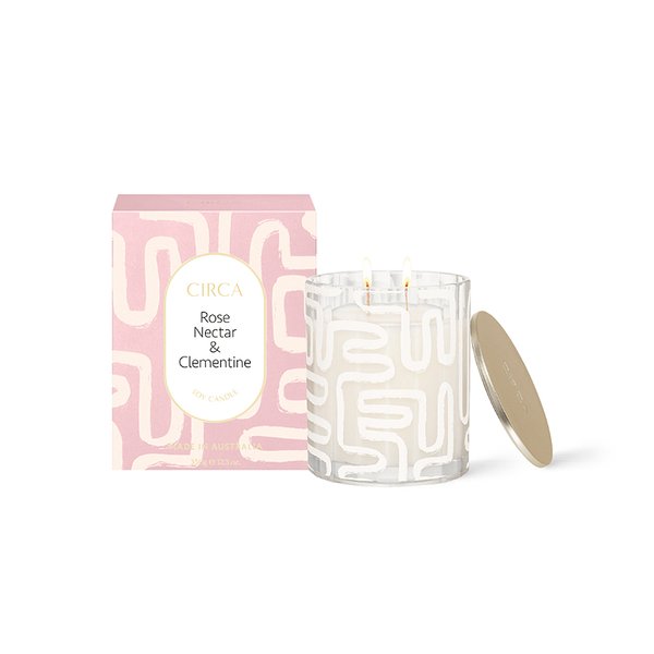 Circa Rose Nectar & Clementine Soy Candle - 350g (Limited Edition)