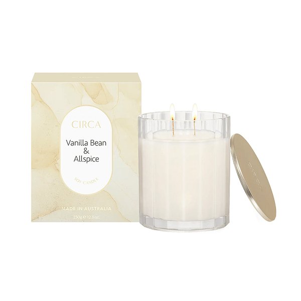 Circa Vanilla Bean & AllSpice Soy Candle - 350g