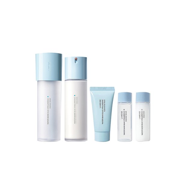 Laneige Water Bank Blue Hyaluronic 2-Step Essentials Set (Combination to Oily Skin)