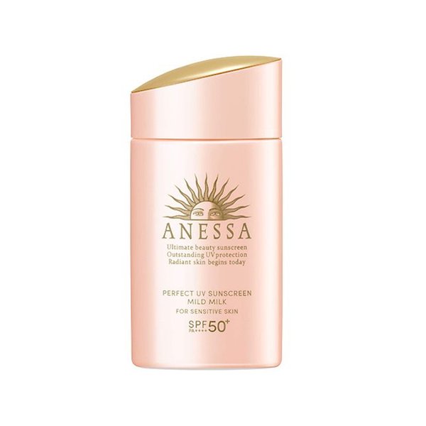 Shiseido Anessa Perfect UV Suncreen Mild Milk SPF 50+ (For Sensitive Skin) - 90ml