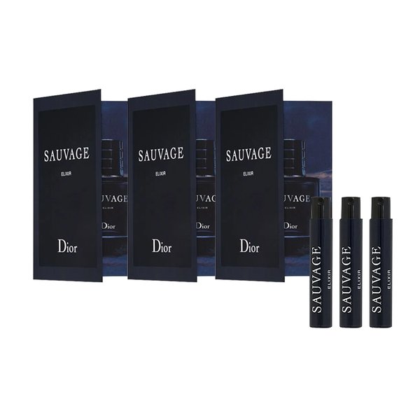 Dior Sauvage Elixir Eau de Perfume - 3 x 1ml