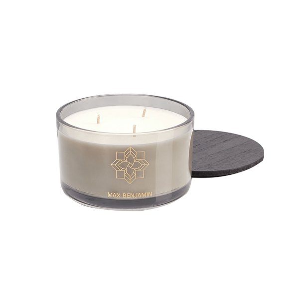 Max Benjamin 3 Wick Luxury Candle 560g - Lemongrass & Ginger (New Packaging)