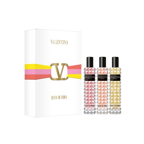 Valentino Donna Born in Roma Travel Gift Set - 3 x 15ml