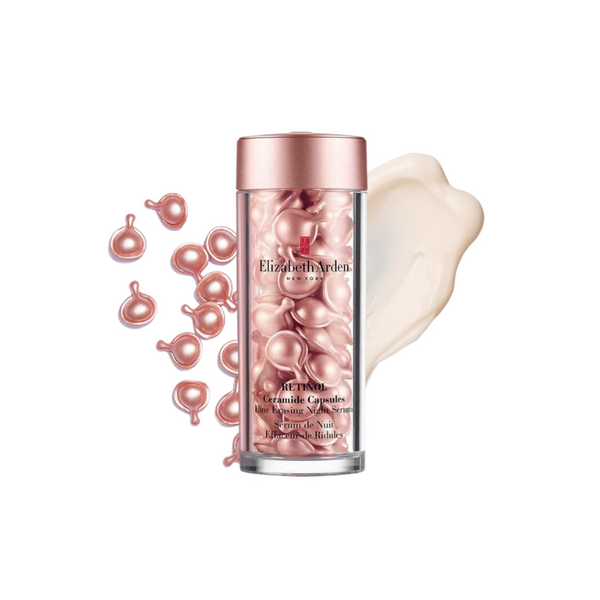 Elizabeth Arden Retinol Ceramide Capsules Line Erasing Night Serum - 60 Capsules *(Short Expiry)