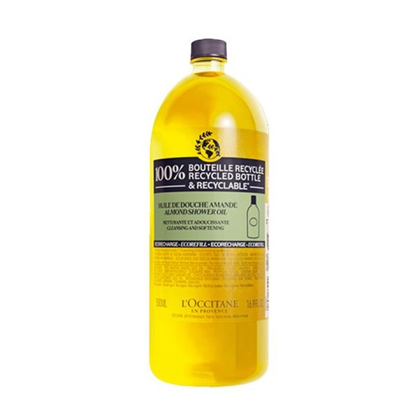 L'Occitane Almond Shower Oil Eco-Refill - 500ml