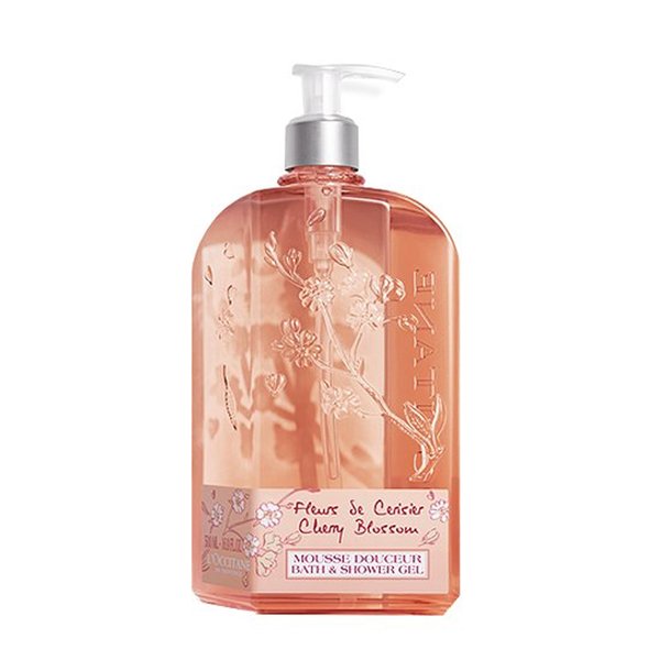 L'Occitane Cherry Blossom Bath & Shower Gel - 500ml