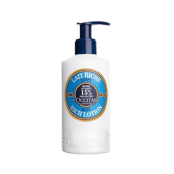 L'Occitane Shea Butter Rich Body Lotion - 250ml