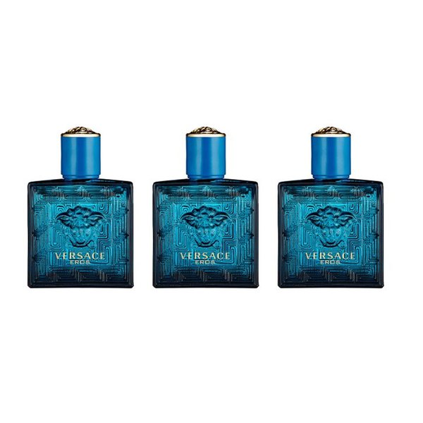 Versace Eros Pour Homme Eau de Toilette - 3 x 5ml