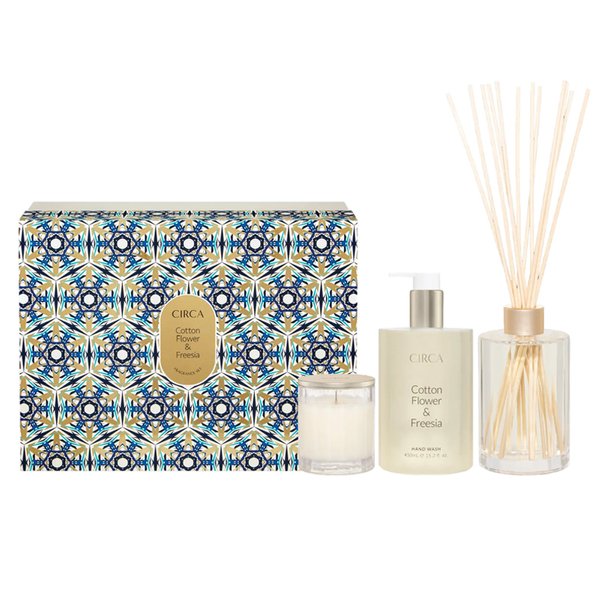 Circa Cotton Flower & Freesia Gift Set (Limited Edition)