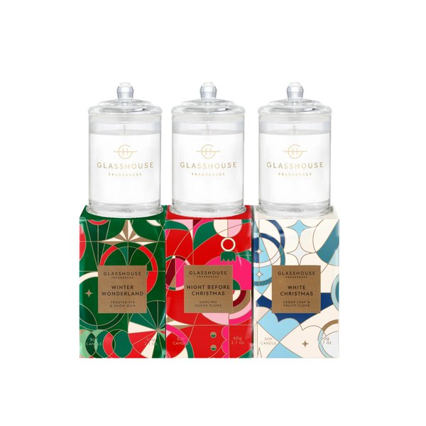 Glasshouse Fragrances Christmas Trio (Limited Edition)