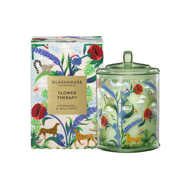 Glasshouse Fragrances Soy Candle 380g - Flower Therapy (Limited Edition)