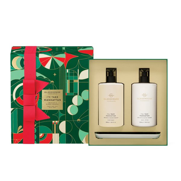 Glasshouse Fragrances I'll Take Manhattan Hand Care Duo - 2 x 450ml (Limited Edition)