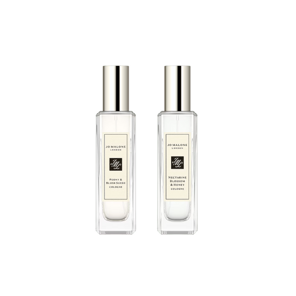 Jo Malone Peony & Blush Suede + Nectarine Blossom & Honey Cologne Set - 2 x 30ml