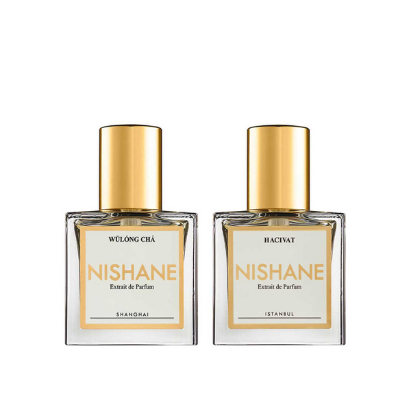Nishane Wulong Cha & Hacivat Travel Set - 2 x 15ml