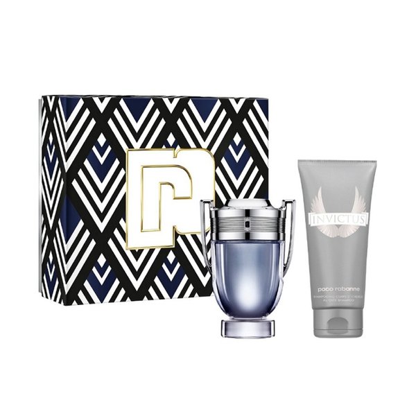 Paco Rabanne Invictus Eau de Toilette Gift Set (Box Damaged)