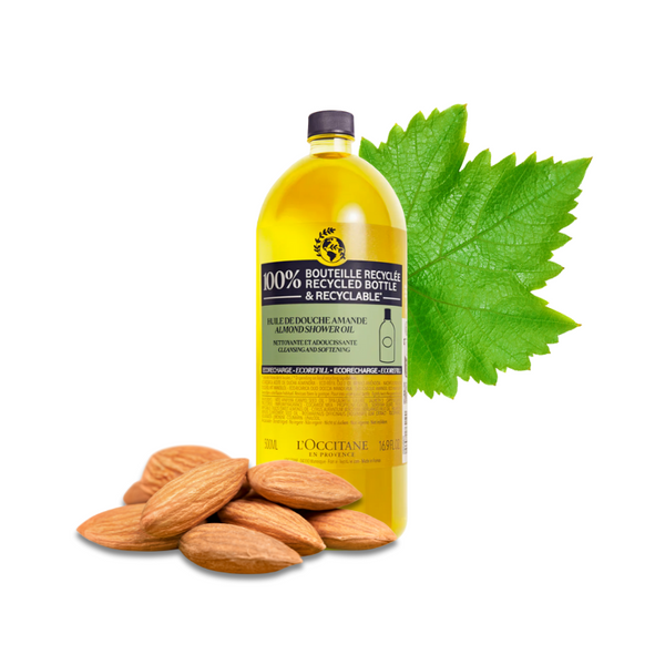 L'Occitane Almond Shower Oil Eco-Refill - 500ml