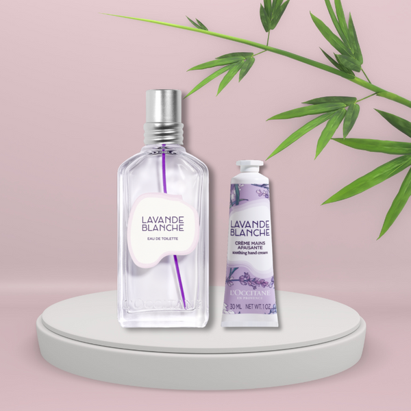 L'Occitane White Lavender Eau de Toilette Gift Set