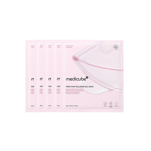 Medicube PDRN Pink Collagen Jelly Gel Mask - 5 Sheets