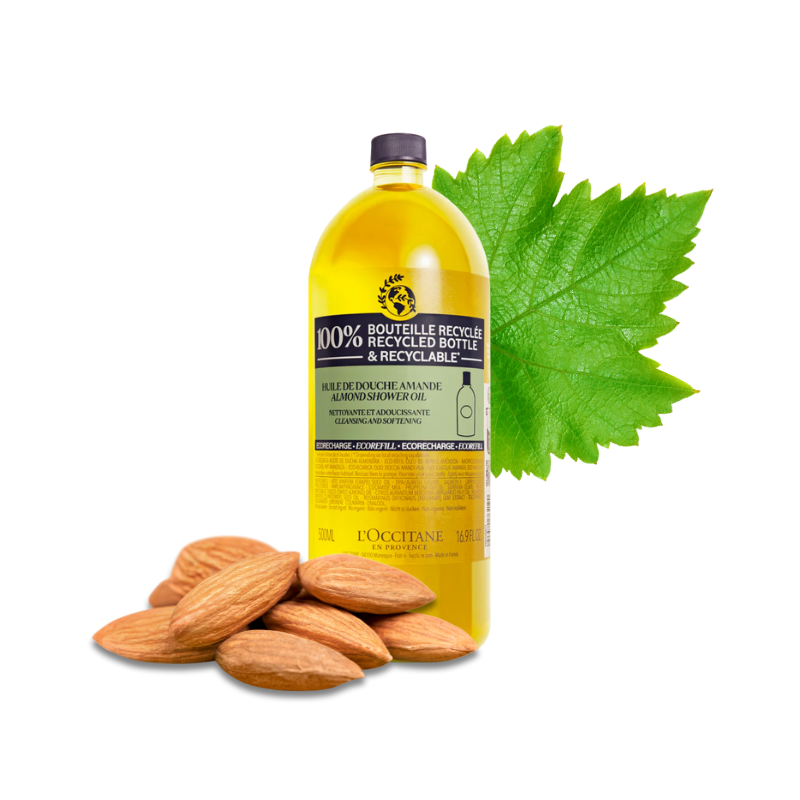 L'Occitane Almond Shower Oil Eco-Refill - 500ml