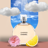 Chanel Chance Eau de Toilette | Sparkling and romantic fragrance.