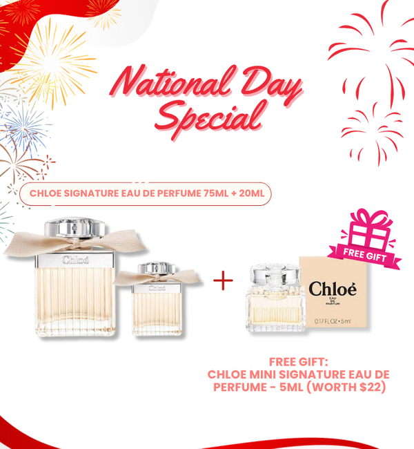National Day Special - Chloe Signature Eau de Perfume Gift Set (Worth $323)