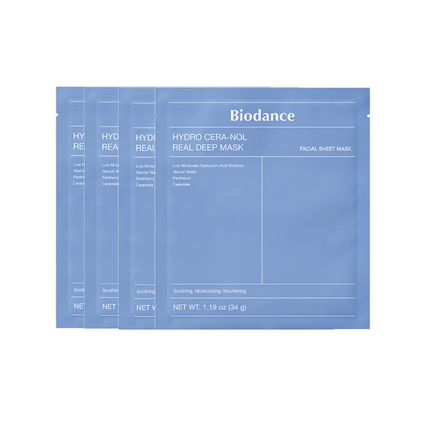 Biodance Hydro Cera-nol Real Deep Mask - 4 Sheets