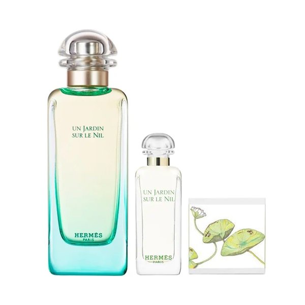 Hermes Un Jardin Sur Le Nil Eau de Toilette Gift Set for Her