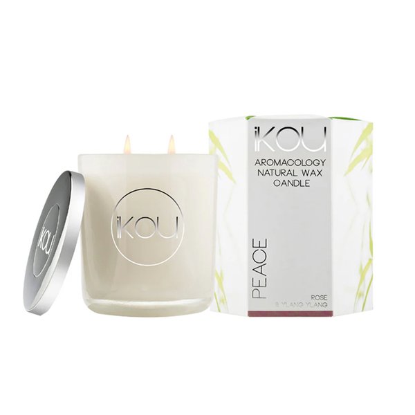 iKOU Glass Candle - Peace