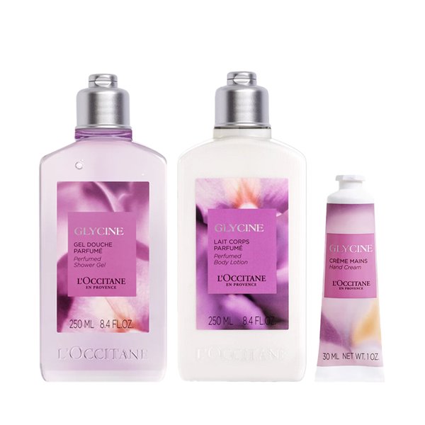 L'Occitane Glycine Body Collection Gift Set
