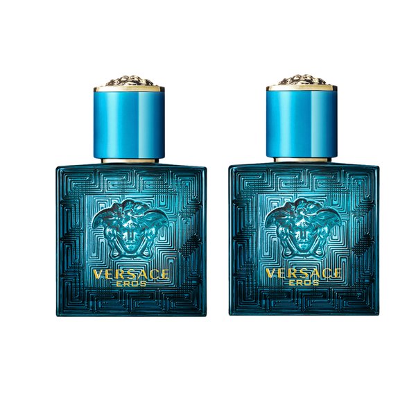 Versace Eros Pour Homme Eau de Toilette - 2 x 30ml (Box Damaged)