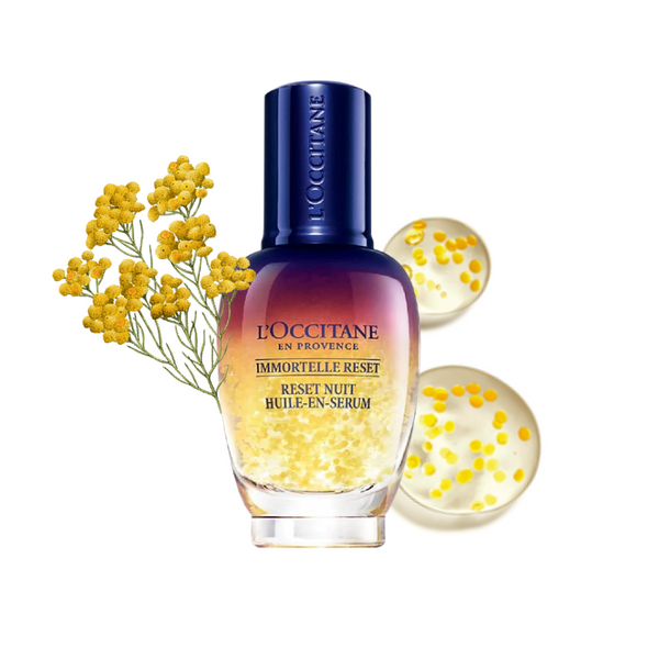 L'Occitane Immortelle Overnight Reset Oil-In-Serum - 50ml *(Short Expiry)