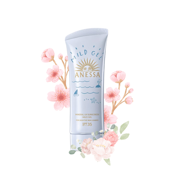 Shiseido Anessa Mineral UV Sunscreen Mild Gel SPF35 - 90g
