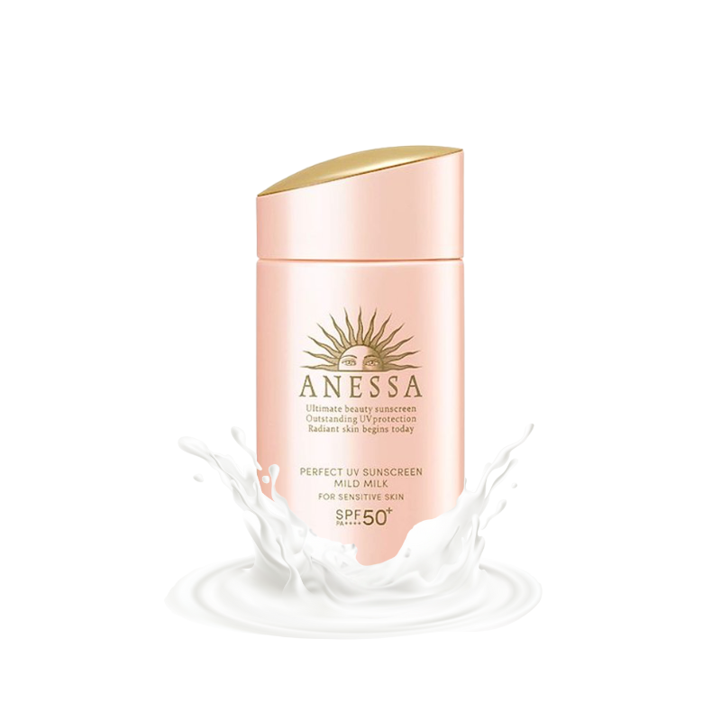 Shiseido Anessa Perfect UV Suncreen Mild Milk SPF 50+ (For Sensitive Skin) - 90ml