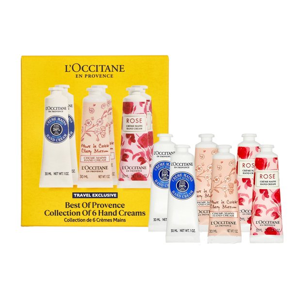 L'Occitane Best of Provence Collection of 6 Hand Creams - 6 x 30ml