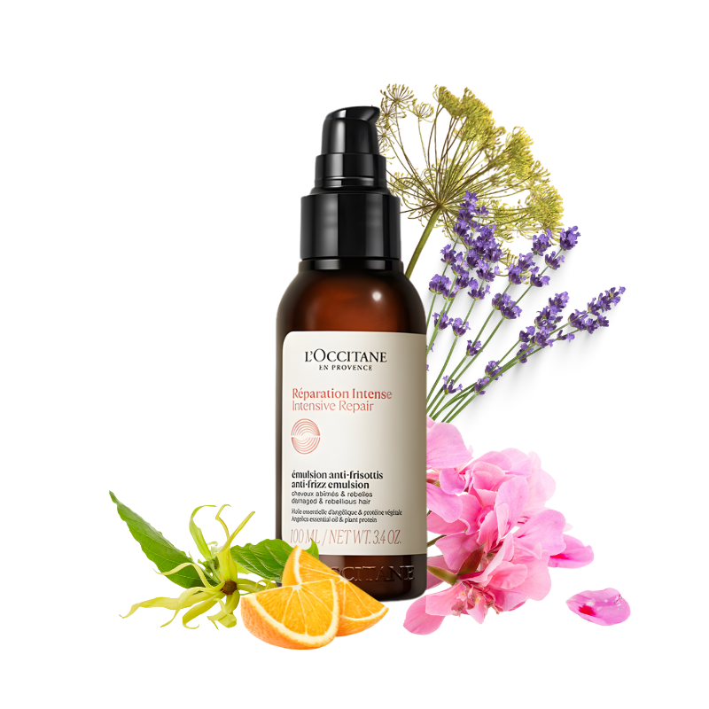 L'Occitane Intensive Repair Anti-Frizz Emulsion - 100ml