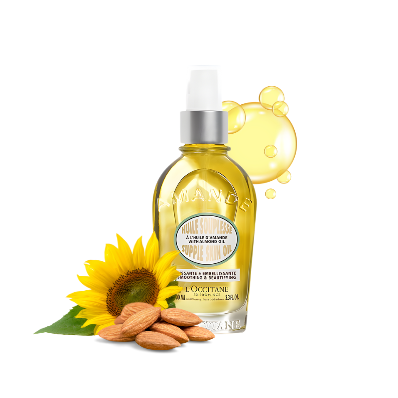 L'Occitane Almond Supple Skin Oil - 100ml