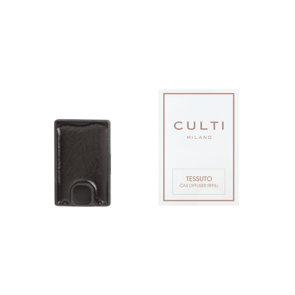 Culti Milano Leather Car Diffuser Refill - Tessuto