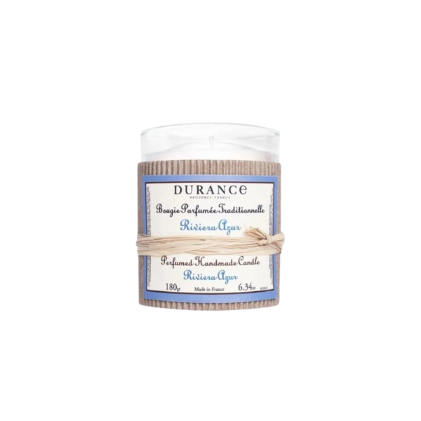 Durance Natural Scented Candle 180g - Riviera Azur